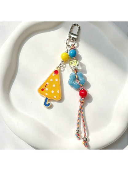 Keypus - Umbrella Pendant Acrylic Cartoon Bag Charm Keychain
