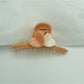 Beau - Dainty Interlocking Hearts Hair Claw Clip