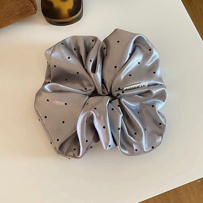 Gifty - Simple Dot Print Fashion Commuter Scrunchie