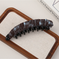 Beau - Minimal Striped Plaid Banana Clip