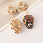 Keypus - Halloween Skull Pattern Bag Charm Keychain