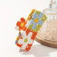 Beau - Colorful Flower Knitted Hairpins