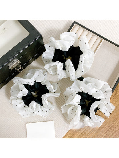 Gifty - Wave Dot Mesh Hair Loop