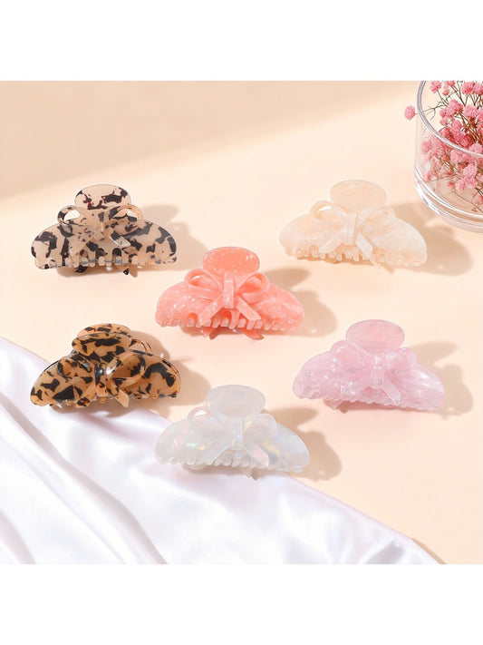 Beau - Fashionable Half Round Hair Claw Clips