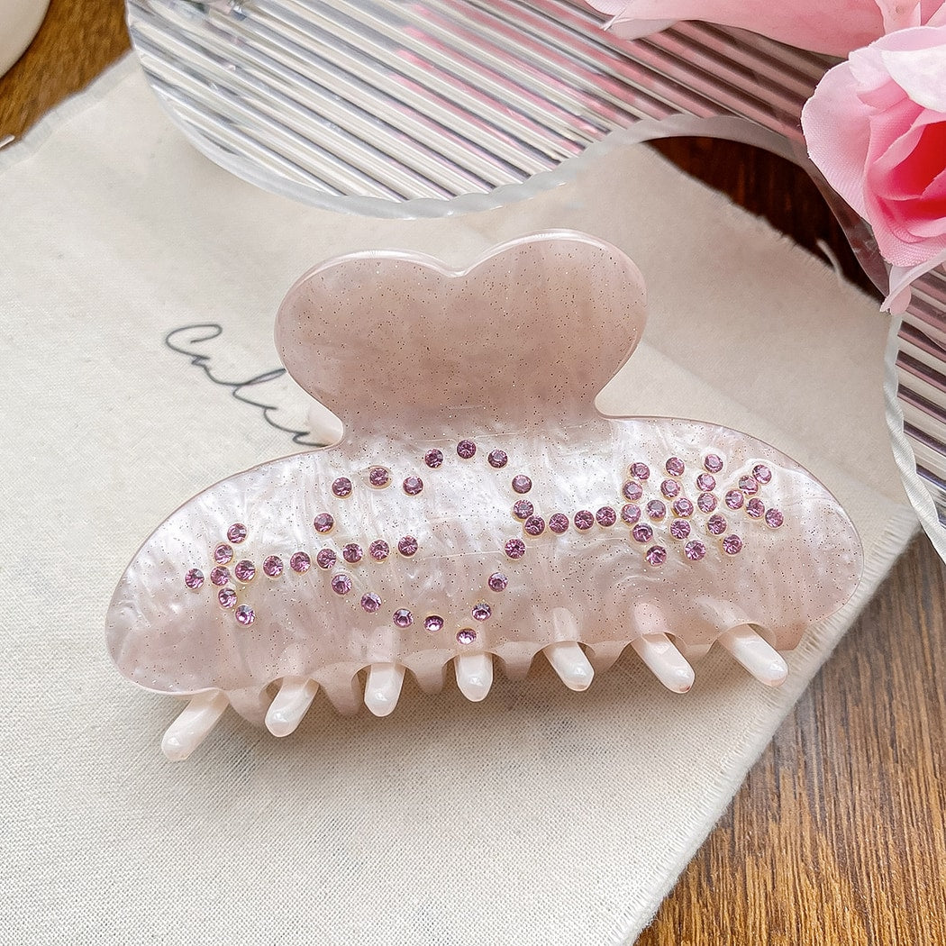 Beau - Sweet Style Heart Design Claw Clip