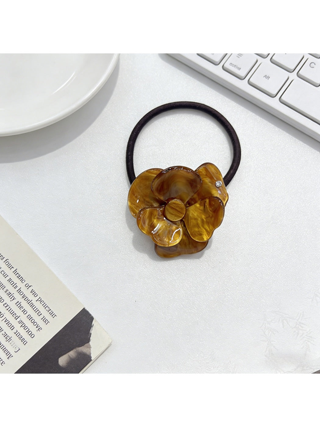 Gifty - Elegant Rose Flower-Shaped Hair Tie