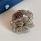 Beau hair clip in soft pink with visible metal clip mechanism