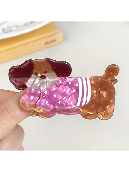 Beau - Adorable Cartoon Dog Hair Clips