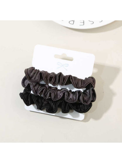 Gifty - Elegant Satin Hair Scrunchies 3 Pack