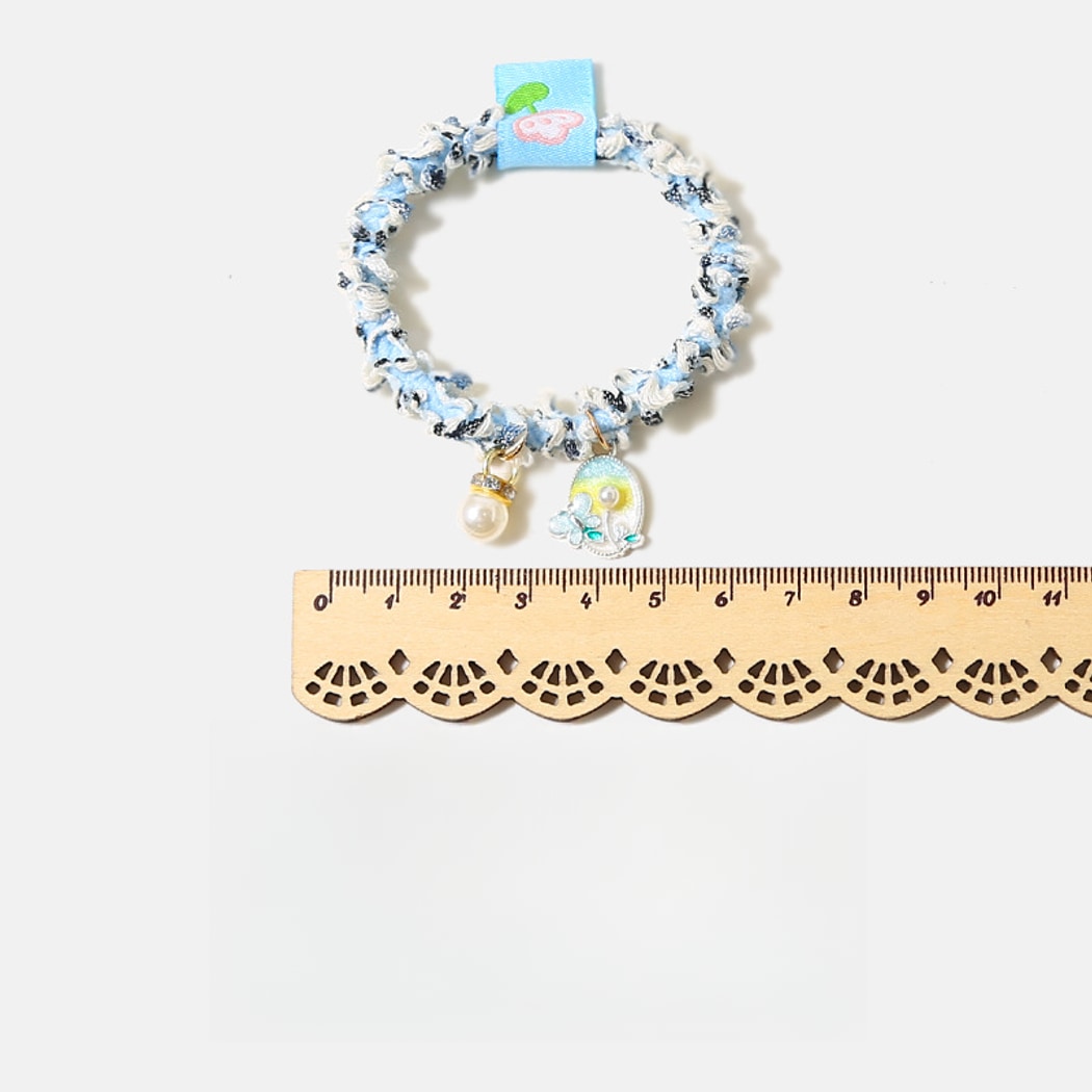 Gifty - Butterfly Flower Decorative Elastic Hair Tie