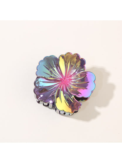 Beau - Colorful Hibiscus Shaped Hair Claw Clip