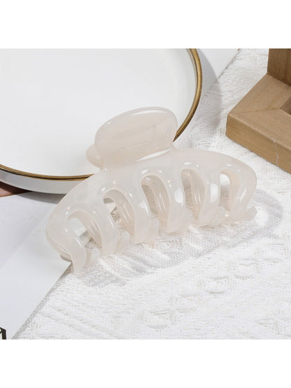 Beau - Minimalist Pumpkin Shaped Hair Claw Clip