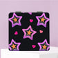 Mirroray - Y2K Star Print Compact Folding Mirror
