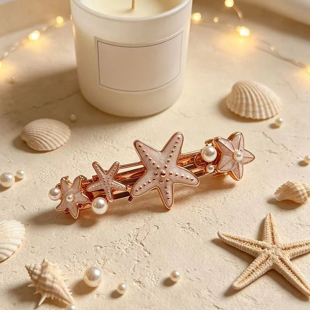 Beau - Starfish Coastal Hair Clip