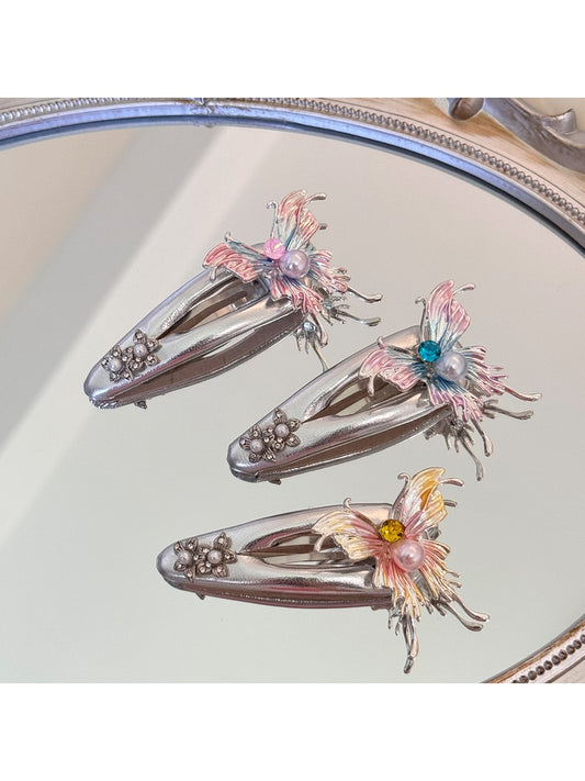 Beau - Decorative Butterfly Accent Hair Clip