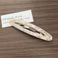 Beau - Elegant Openwork Willow Leaf Shaped Hair Clip