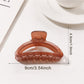 Beau - Minimalist Openwork Crescent Hair Claw Clip