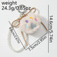 Keypus - Cute Plush Cat Paw Design Keychain