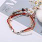 Lovra - Bohemian Beaded Rope Alloy Bracelet