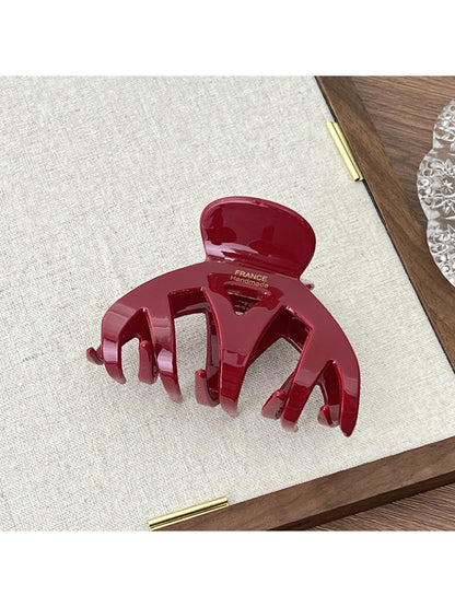 Beau - Retro Geometric Chunky Hair Claw Clip