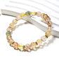 Lovra - Minimalist Color Blocked Crystal Beaded Bracelet