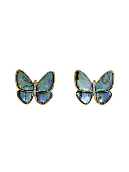 Earedge - Fashionable Butterfly-Shaped Stud Earrings