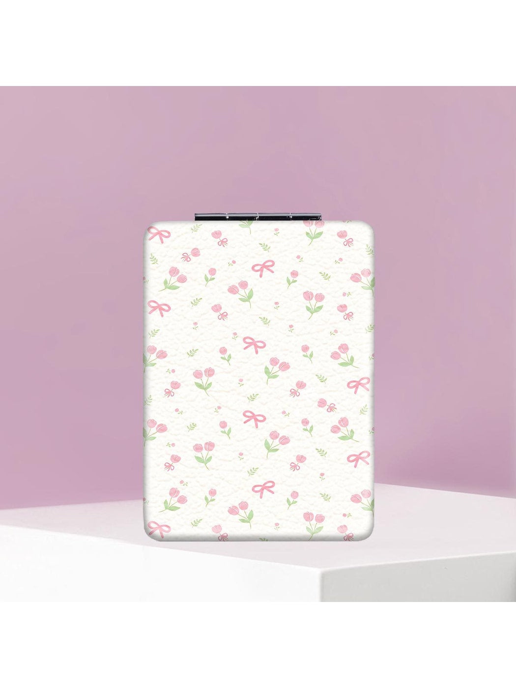 Mirroray - Cherry Print Foldable Touch Up Handheld Mirror