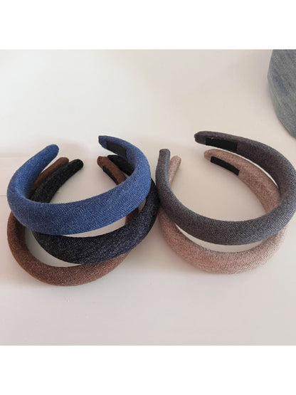 Gifty - Retro Solid Color Hair Hoop