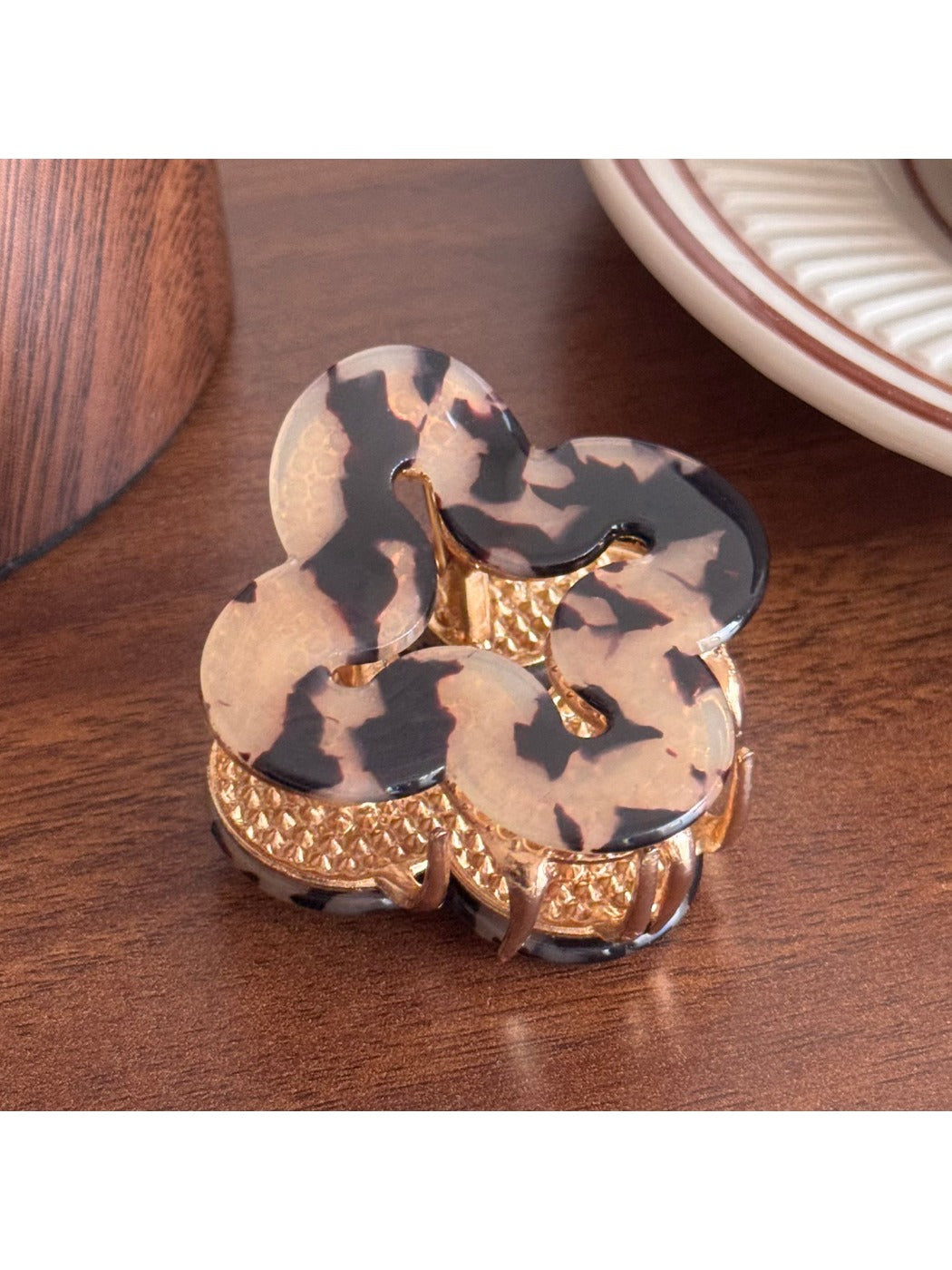 Beau - Elegant Small Flower Hair Clip for Bangs