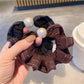 Gifty - Color Block Ruffle Scrunchie