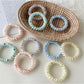 Gifty - Floral Print Telephone Hair Ring
