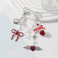 Keypus - Y2K Heart Bow Star Pendant Alloy Keychain