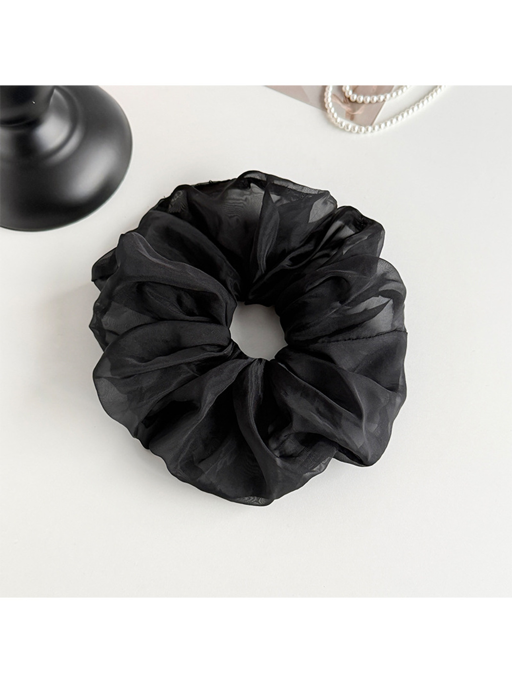 Gifty - Minimal Organza Style Polyester Scrunchie