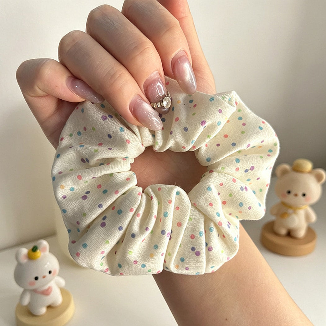 Gifty - Sweet Colorful Polka Dot Scrunchie