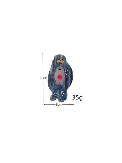 Beau - Cartoon Seal Acetate Fiber Claw Clip