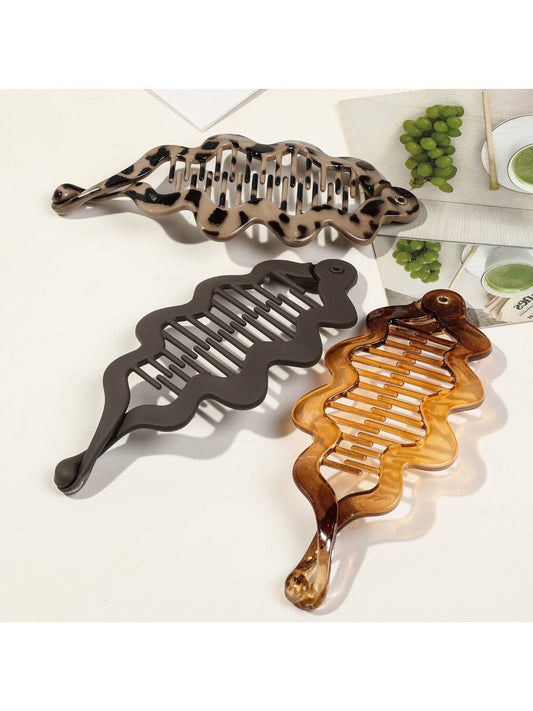 Beau - Wave Shape Hair Clips