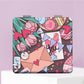 Mirroray - Leisurely lifestyle Cartoon Print Makeup Mirror