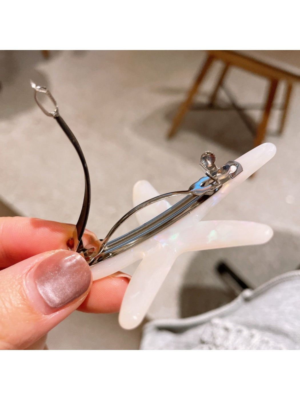 Beau - Cute Starfish Design Hair Clip