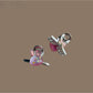 Beau - Plastic Alloy Rabbit Motif Hair Claw Clip