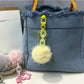 Keypus - Single Pompom Bag Charm Keychain