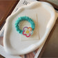 Gifty - Cute Acrylic Bear Smiley Flower Hair Tie