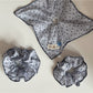 Gifty - Vintage Floral Square Detail Scrunchie