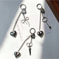 Keypus - Decorative Alloy Bag Charm Pendant Keychain
