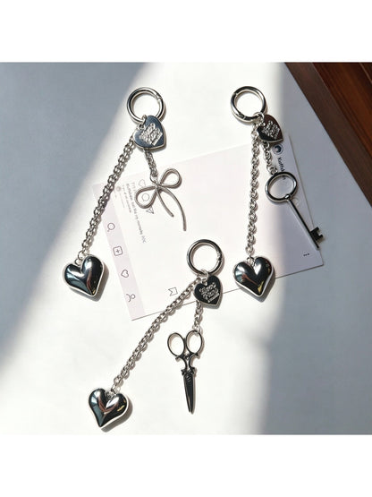 Keypus - Decorative Alloy Bag Charm Pendant Keychain