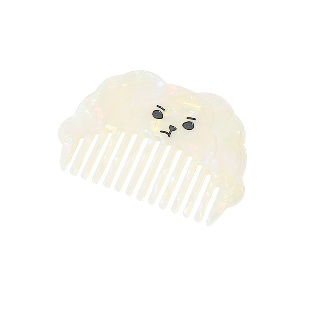 Camerow - Cute Dog Pattern Acetate Fiber Hair Comb