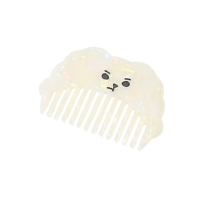 Camerow - Cute Dog Pattern Acetate Fiber Hair Comb