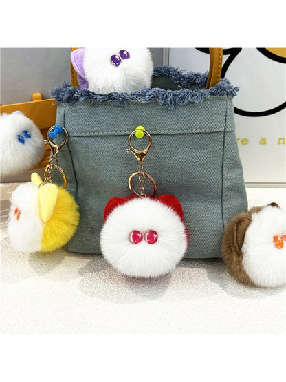 Keypus - Cute Cat Head Keychain
