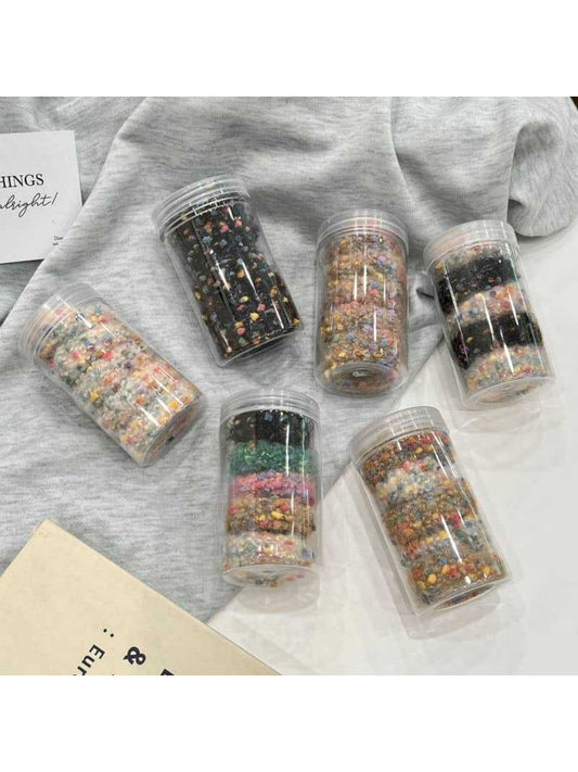 Gifty - Colorful Polka Dot Plush Hair Ties