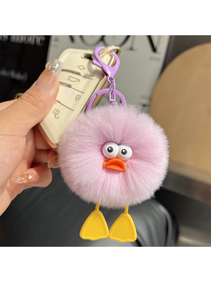 Keypus - Cute Duck Ball Keychain
