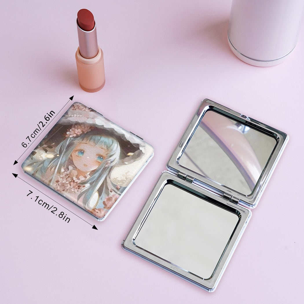 Mirroray - Anime Style Printed Portable Makeup Mirror